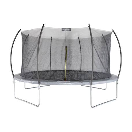 Trampoline rond ø 430cm avec filet de protection intérieur - venus inner  trampoline de jardin 4,30m 430 cm Gris 1 - vertbaudet enfant 