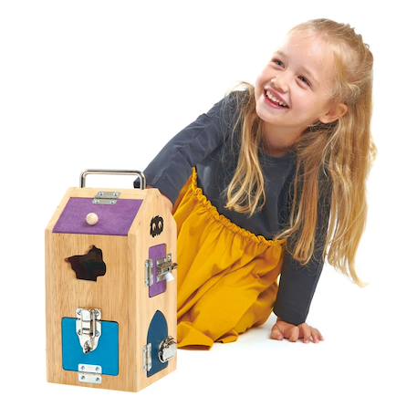 Boîte de verrouillage monstres Beige 4 - vertbaudet enfant 
