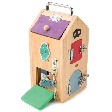 Boîte de verrouillage monstres Beige 2 - vertbaudet enfant 