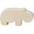 Hippopotame pompon Beige 1 - vertbaudet enfant 