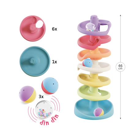 Play eco - spiral tower Vert 4 - vertbaudet enfant 
