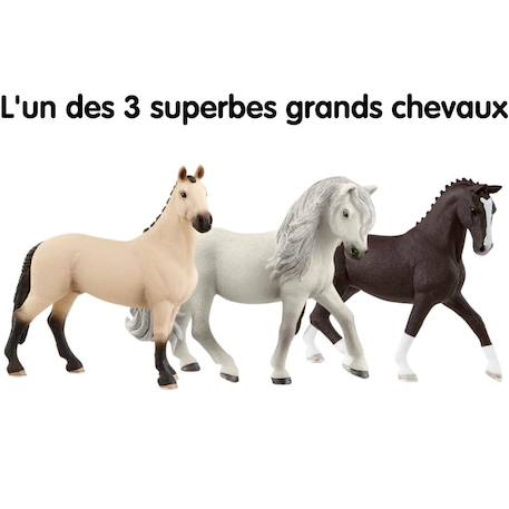 Calendrier de l'avent horse club 2 Violet 2 - vertbaudet enfant 