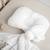 Coussin cale-tête ergonomique en gaze de coton jeanne Beige+Blanc+Bleu+Camel+Écru+Rose+Terracotta+Vert de gris 6 - vertbaudet enfant 