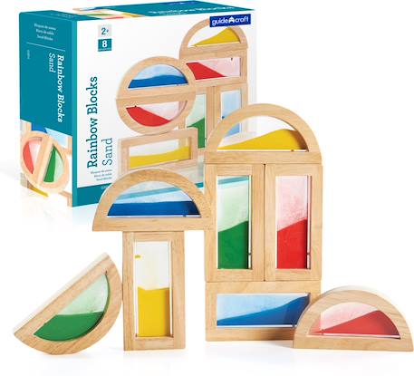 Blocs arc-en-ciel - sable Beige 4 - vertbaudet enfant 