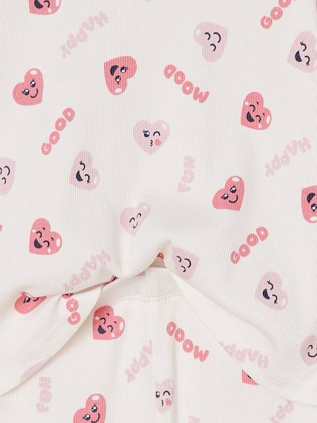 Lot de 2 pyjamas fille coeurs en côtes marine 8 - vertbaudet enfant 
