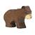 Figurine petit ours brun Marron 2 - vertbaudet enfant 