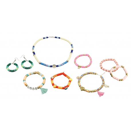 Kit créatif - bijoux heishi Rose 3 - vertbaudet enfant 