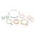 Kit créatif - bijoux heishi Rose 3 - vertbaudet enfant 