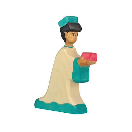 Figurine crèche de noël - melchior Beige 2 - vertbaudet enfant 