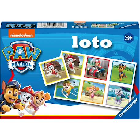 Loto pat'patrouille Bleu 4 - vertbaudet enfant 