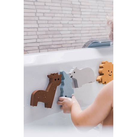 Waterfun set - 6 animaux safari Multi-coloured 4 - vertbaudet enfant 