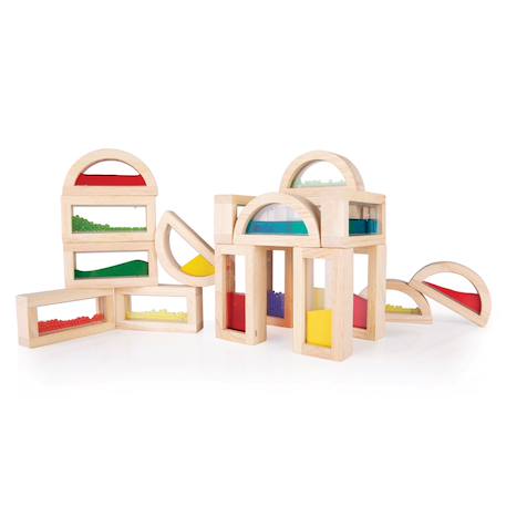 18 blocs sensoriels Beige 5 - vertbaudet enfant 