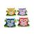 Lot de 4 pinces magnétiques hibou Bleu 1 - vertbaudet enfant 