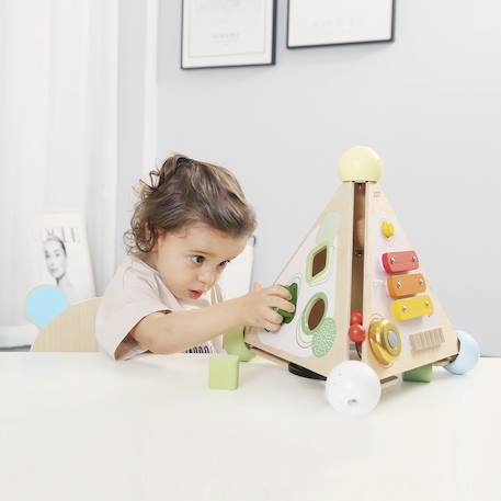 Pyramide d'éveil Beige 2 - vertbaudet enfant 