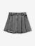 Jupe fille en jean plissée denim gris+stone 2 - vertbaudet enfant 