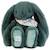 Peluche lapin fleurette 35 cm Blanc+Bleu+Orange+Rose+Vert 25 - vertbaudet enfant 