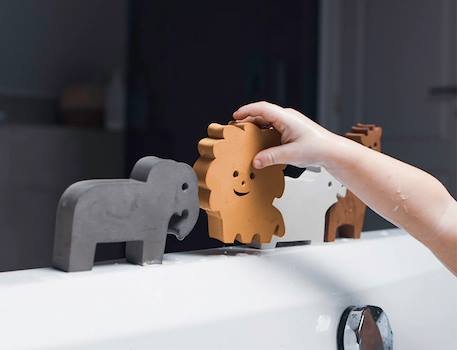Waterfun set - 6 animaux safari Multi-coloured 3 - vertbaudet enfant 