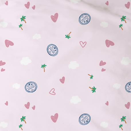 Parure de lit imprimée 100% coton, pat patrouille voyage Rose 4 - vertbaudet enfant 