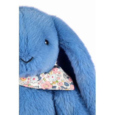 Peluche lapin fleurette 35 cm Blanc+Bleu+Orange+Rose+Vert 12 - vertbaudet enfant 