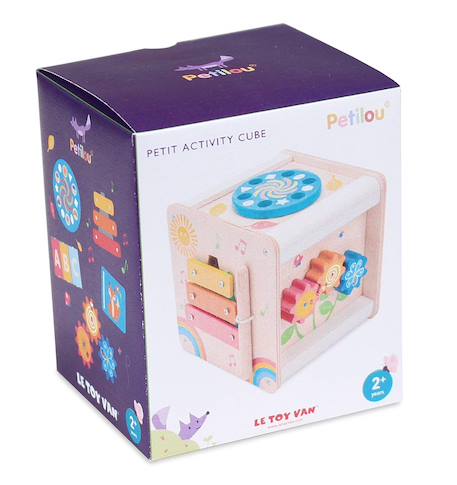 Petit cube d'activités Beige 5 - vertbaudet enfant 