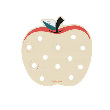 Jeu éducatif vers de pomme Beige 2 - vertbaudet enfant 