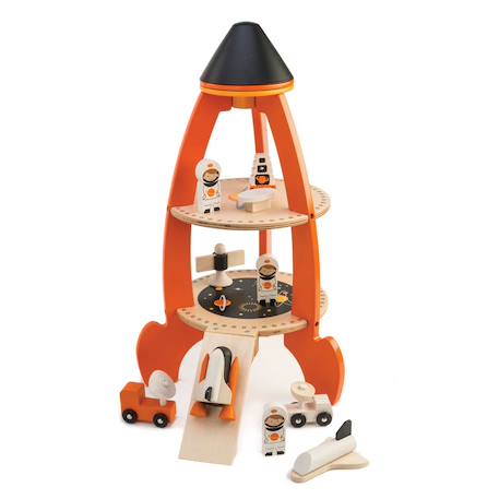 Fusée spatiale Orange 1 - vertbaudet enfant 