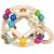 Hochet balle flexible van arc-en-ciel Beige 2 - vertbaudet enfant 