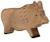 Figurine sanglier Marron 2 - vertbaudet enfant 