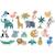 Magnets jungle michelle carlslund Bleu 2 - vertbaudet enfant 