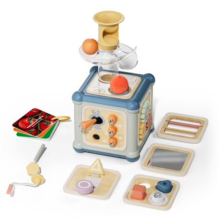 Cube de motricité 10 en 1 Bleu 2 - vertbaudet enfant 