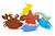 Waterfun set - 6 animaux Multi-coloured 1 - vertbaudet enfant 