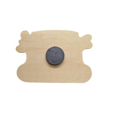 Lot de 4 pinces magnétiques hibou Bleu 3 - vertbaudet enfant 