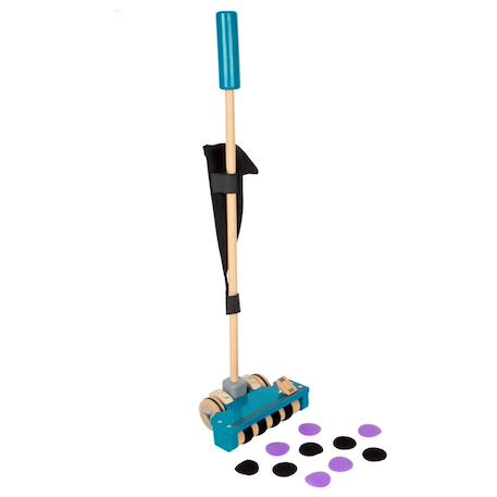 Jouet à pousser aspirateur Beige 1 - vertbaudet enfant 