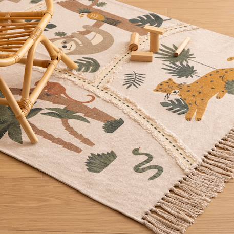 Tapis enfant - jungle Multicolore 4 - vertbaudet enfant 
