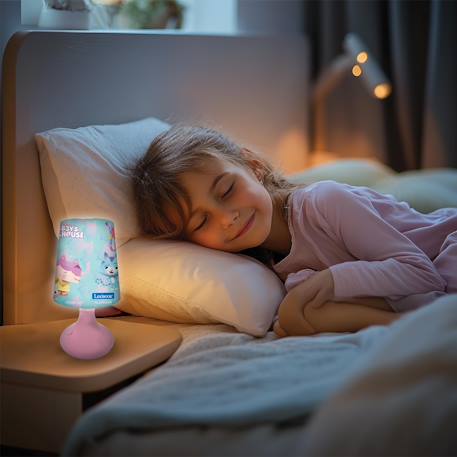 Mini lampe de chevet veilleuse sans fil gabby et la maison magique Rose 2 - vertbaudet enfant 