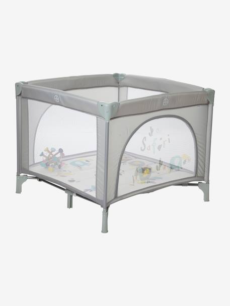 Parc pliant de voyage Baby'park gris 1 - vertbaudet enfant 