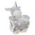 Plaid peluche - licorne Gris 1 - vertbaudet enfant 