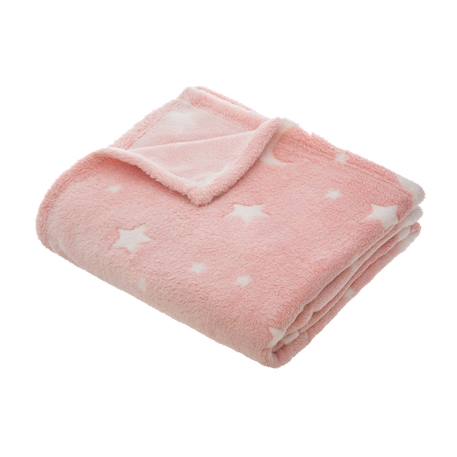 Plaid enfant Gris+Rose clair 6 - vertbaudet enfant 
