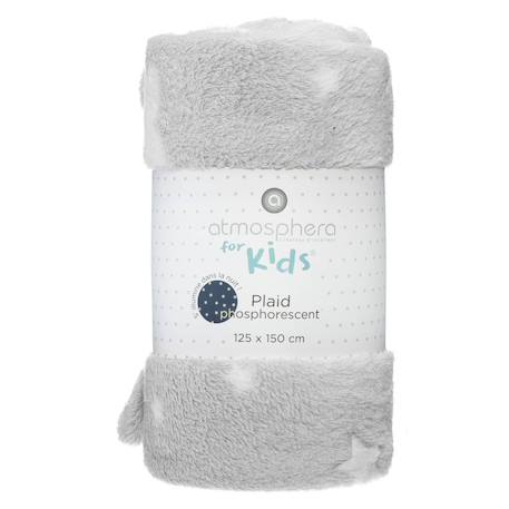 Plaid enfant Gris+Rose clair 3 - vertbaudet enfant 
