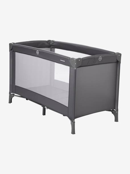 Lit parapluie First'bed gris+marine+marine 1 - vertbaudet enfant 