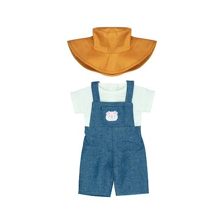 Costume de fermier pour poupées de 38 cm Bleu 1 - vertbaudet enfant 