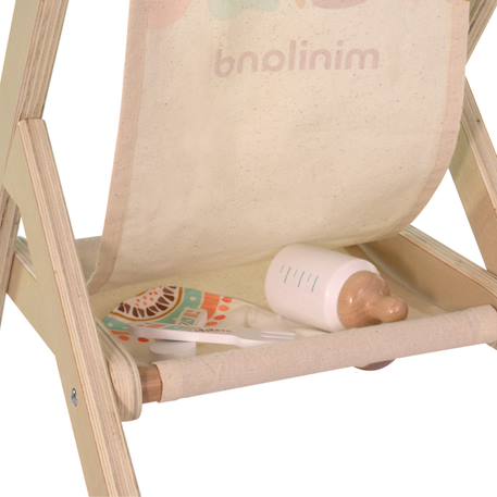 Chariot en bois pour poupées Bois 3 - vertbaudet enfant 