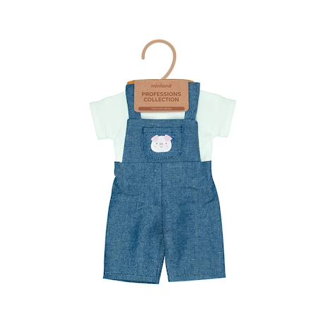 Costume de fermier pour poupées de 38 cm Bleu 3 - vertbaudet enfant 