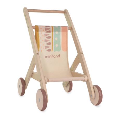 Chariot en bois pour poupées Bois 1 - vertbaudet enfant 