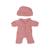Pyjama rose avec chapeau pour poupée de 38cm Rose 1 - vertbaudet enfant 