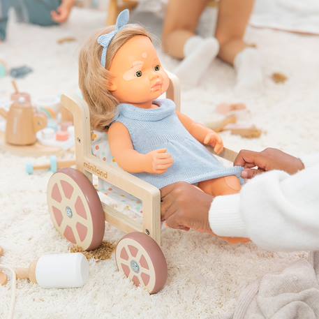 Chaise roulante pour poupées Bois 4 - vertbaudet enfant 