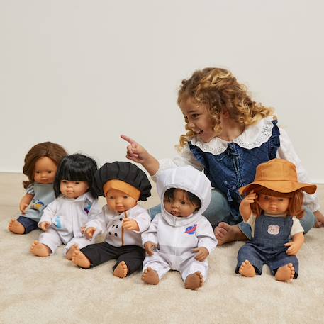 Costume de fermier pour poupées de 38 cm Bleu 2 - vertbaudet enfant 