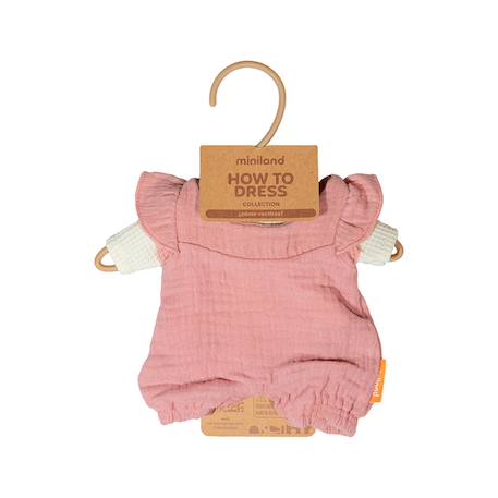 Salopette et t-shirt dhiver pour poupée de 21 cm Rose 2 - vertbaudet enfant 