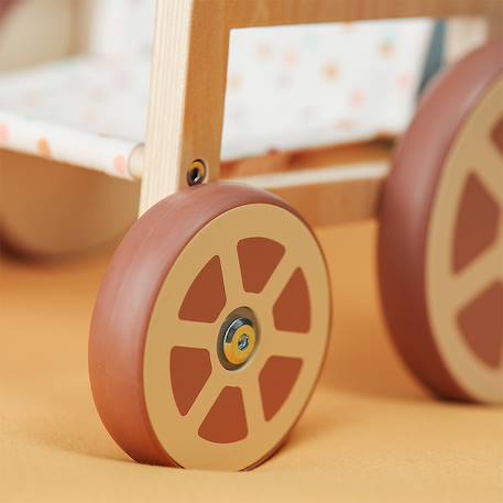 Chaise roulante pour poupées Bois 3 - vertbaudet enfant 