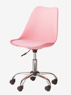 happy color-Chambre et rangement-Chambre-Chaise, tabouret, fauteuil-Chaise primaire-Chaise de bureau enfant à roulettes